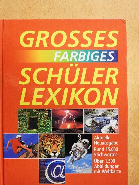Grosses farbiges Schülerlexikon [antikvár]