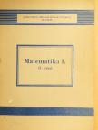 Dr. Faragó Tibor - Matematika I/1. [antikvár]