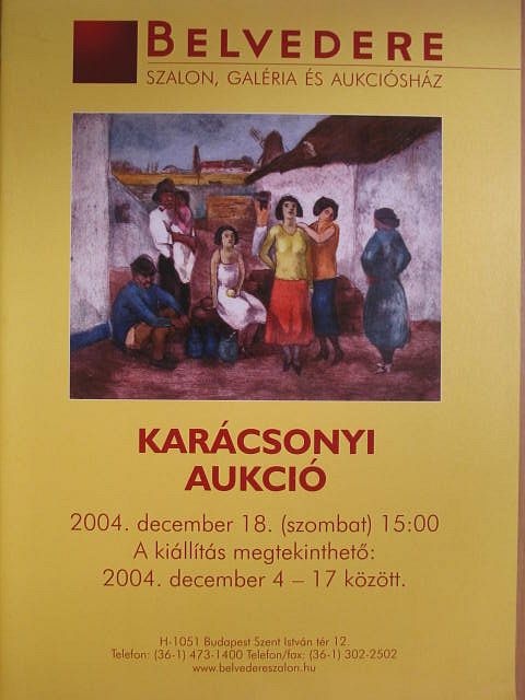 Belvedere Karácsonyi Aukció [antikvár]