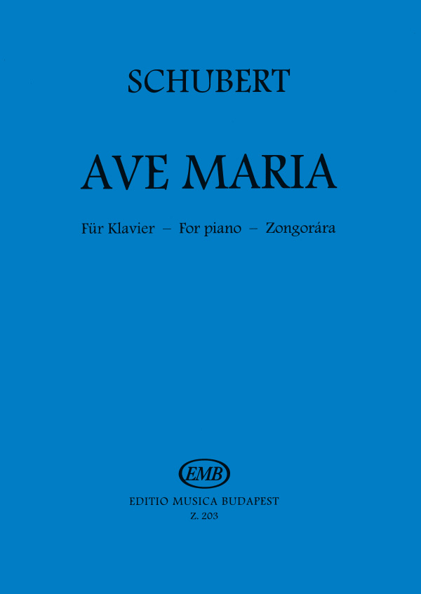 Franz Schubert - AVE MARIA ZONGORÁRA