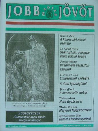 Dobossy Antal - Jobb Magyar Jövőt 1997. augusztus 20. [antikvár]