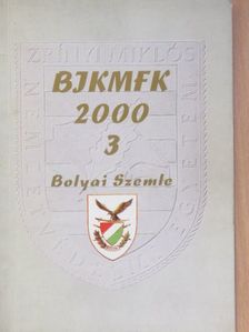 Bolyai Szemle 2000/3. [antikvár]