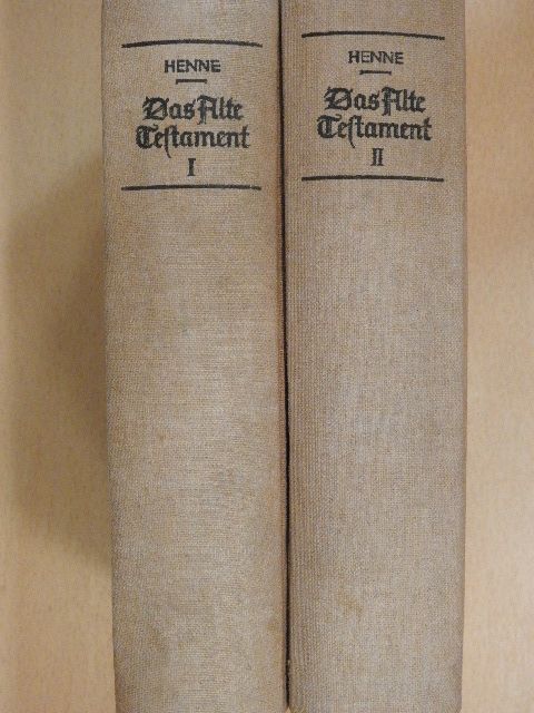 Das Alte Testament I-II. [antikvár]