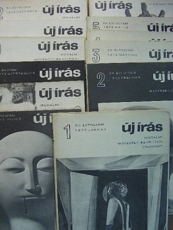 Alföldy Jenő - Új Írás 1972. január-december [antikvár]