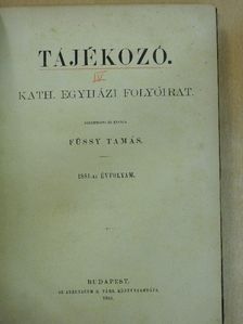 Montanus - Tájékozó 1881. [antikvár]