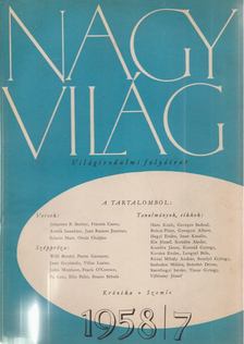 GEREBLYÉS LÁSZLÓ - Nagyvilág 1958/7. [antikvár]