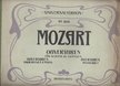Mozart, Wolfgang Amadeus - Ouverturen - für Klavier zu 4 Händen [antikvár]