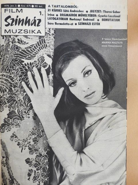 Csik István - Film-Színház-Muzsika 1976. (nem teljes évfolyam) [antikvár]