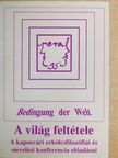 Földesi Tamás - A világ feltétele [antikvár]