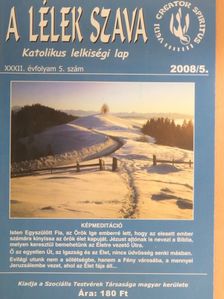 Mózessy Gergely - A lélek szava 2008/5. [antikvár]