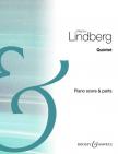 LINDBERG MAGNUS - QUINTET FOR PIANO AND WINDS PIANO SCORE AND PARTS