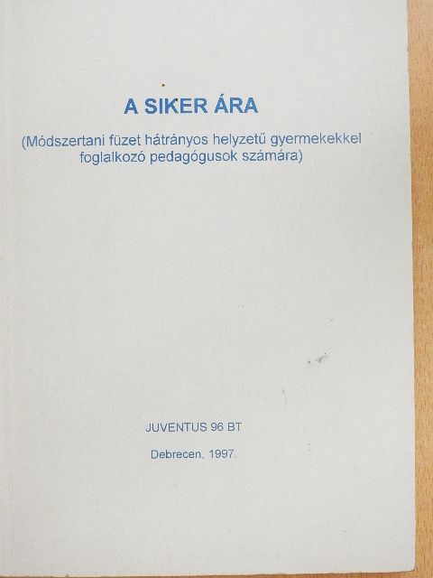 Adorján Katalin - A siker ára [antikvár]