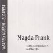Magda Frank, Egri Mária - Magda Frank [antikvár]