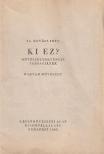Sz. Kovács Irén - Ki ez? - Magyar művészet [antikvár]