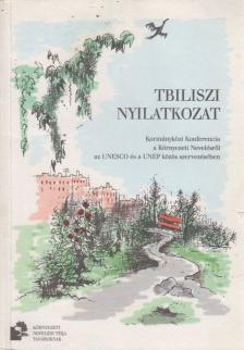 Tbiliszi nyilatkozat [antikvár]