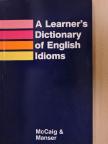 Isabel McCaig - A Learner's Dictionary of English Idioms [antikvár]