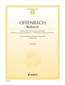 OFFENBACH,J - BARKAROLE AUS "HOFFMANNS" FÜR KLAVIER (FACILE),ANTIKVÁR