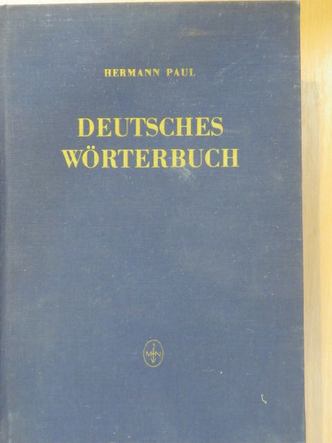Hermann Paul - Deutsches Wörterbuch [antikvár]