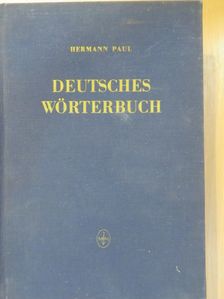 Hermann Paul - Deutsches Wörterbuch [antikvár]