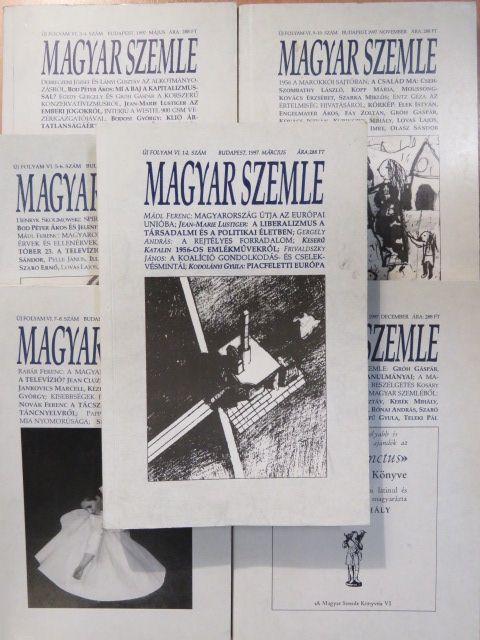 Anne-Marie Tartar Pál - Magyar Szemle 1997/1-12. [antikvár]