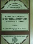 Bitter Illés - Német irodalomtörténet (gótbetűs) [antikvár]