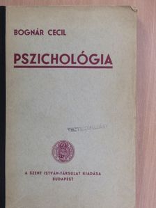 Bognár Cecil - Pszichológia [antikvár]