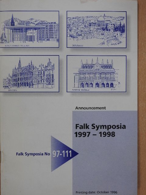 Falk Symposia  [antikvár]