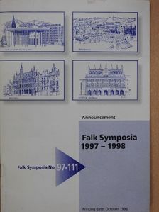 Falk Symposia  [antikvár]
