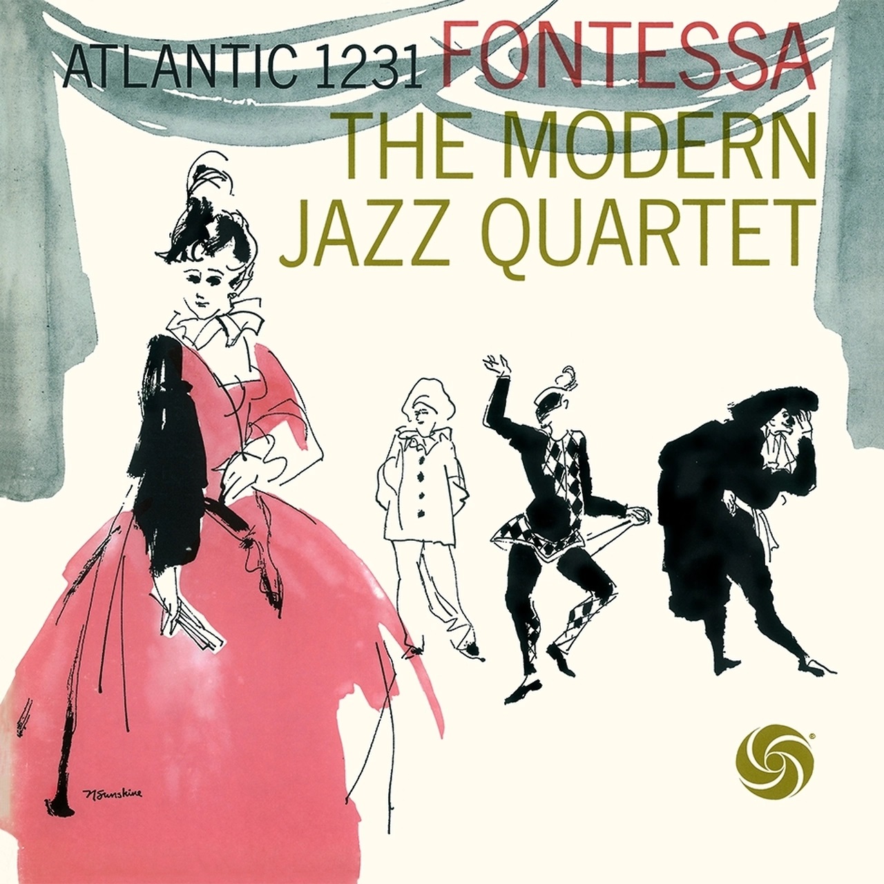 THE MODERN JAZZ QUARTET - FONTESSA LP THE MODERN JAZZ QUARTET