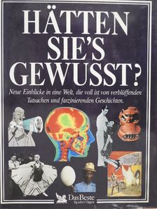 Hätten Sie's Gewusst? [antikvár]