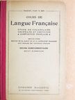 Ch. Maquet - Cours de Langue Francaise [antikvár]