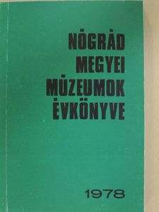 Balázs László - Nógrád Megyei Múzeumok évkönyve 1978 [antikvár]