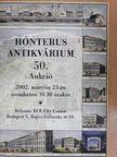 Honterus Antikvárium 50. Aukció [antikvár]