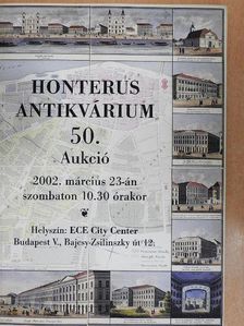 Honterus Antikvárium 50. Aukció [antikvár]