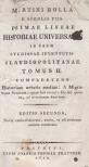 Bolla Márton - Primae lineae historiae universalis II. [antikvár]