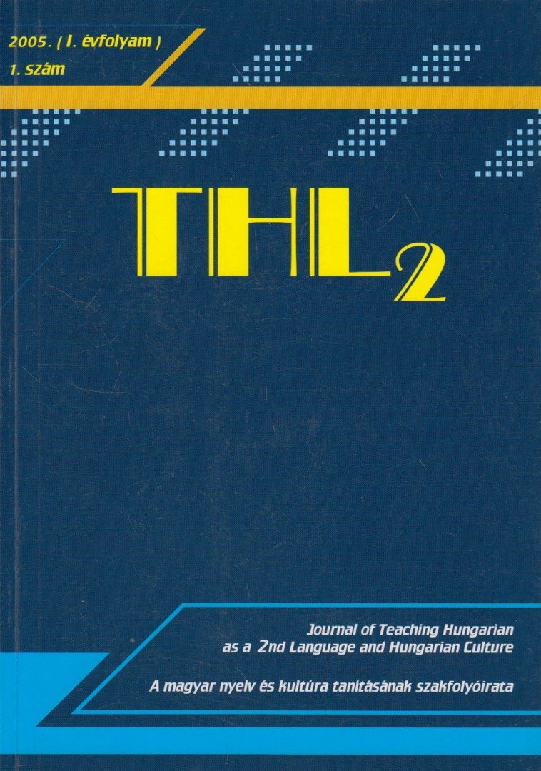 Nádor Orsolya - THL2 2005/1. szám [antikvár]
