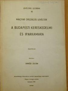 A Budapesti Kereskedelmi és Iparkamara [antikvár]