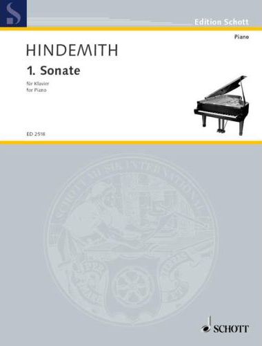 HINDEMITH - I. SONATE FÜR KLAVIER (1936) ATNIKVÁR PÉLDÁNY
