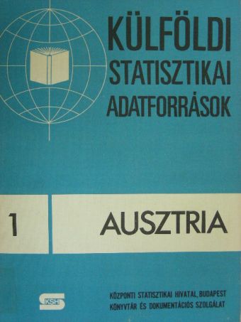 Külföldi statisztikai adatforrások 1. [antikvár]