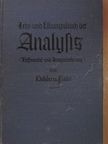 Dr. Hans Dehler - Lehr- und Übungsbuch der Analysis (gótbetűs) [antikvár]