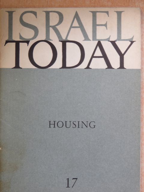 David Krivine - Housing in Israel [antikvár]