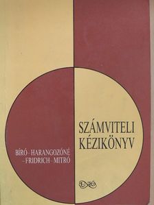 Dr. Bíró Tibor - Számviteli kézikönyv [antikvár]