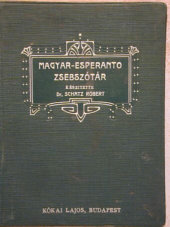 Dr. Schatz Róbert - Magyar-esperanto zsebszótár [antikvár]