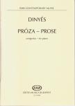 DINYÉS DÁNIEL - PRÓZA ZONGORÁRA