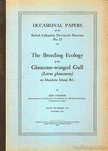 Vermeer, Kees - The Breeding Ecology of the Glaucous-winged Gull /Larus glaucescens/ on Mandarte Island, B.C. (A szürke szárnyú sirály szaporodási ökológiája) [antikvár]