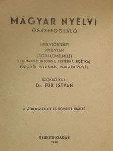 Magyar nyelvi összefoglaló [antikvár]