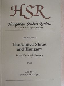 Alan Walker - Hungarian Studies Review Spring-Fall, 2003 [antikvár]