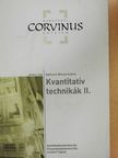 Balázsné Mócsai Andrea - Kvantitatív technikák II. [antikvár]