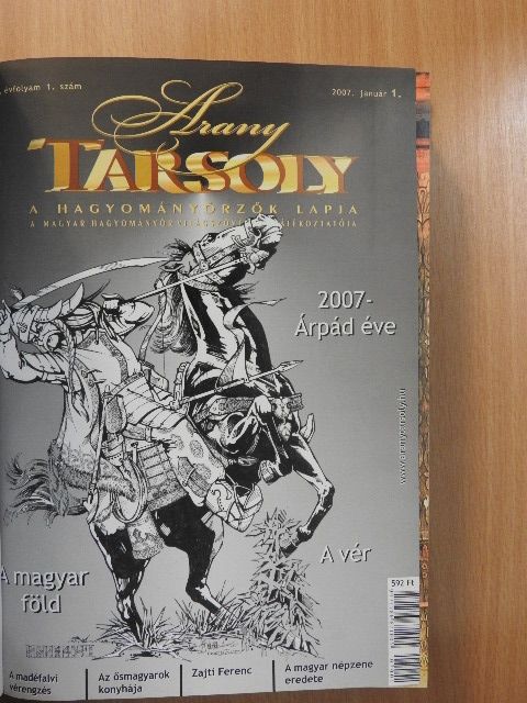 Arany Tarsoly 2007. január-december [antikvár]