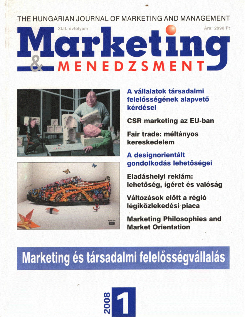 Papp-Váry Árpád Ferenc - Marketing & Menedzsment 2008/1. [antikvár]